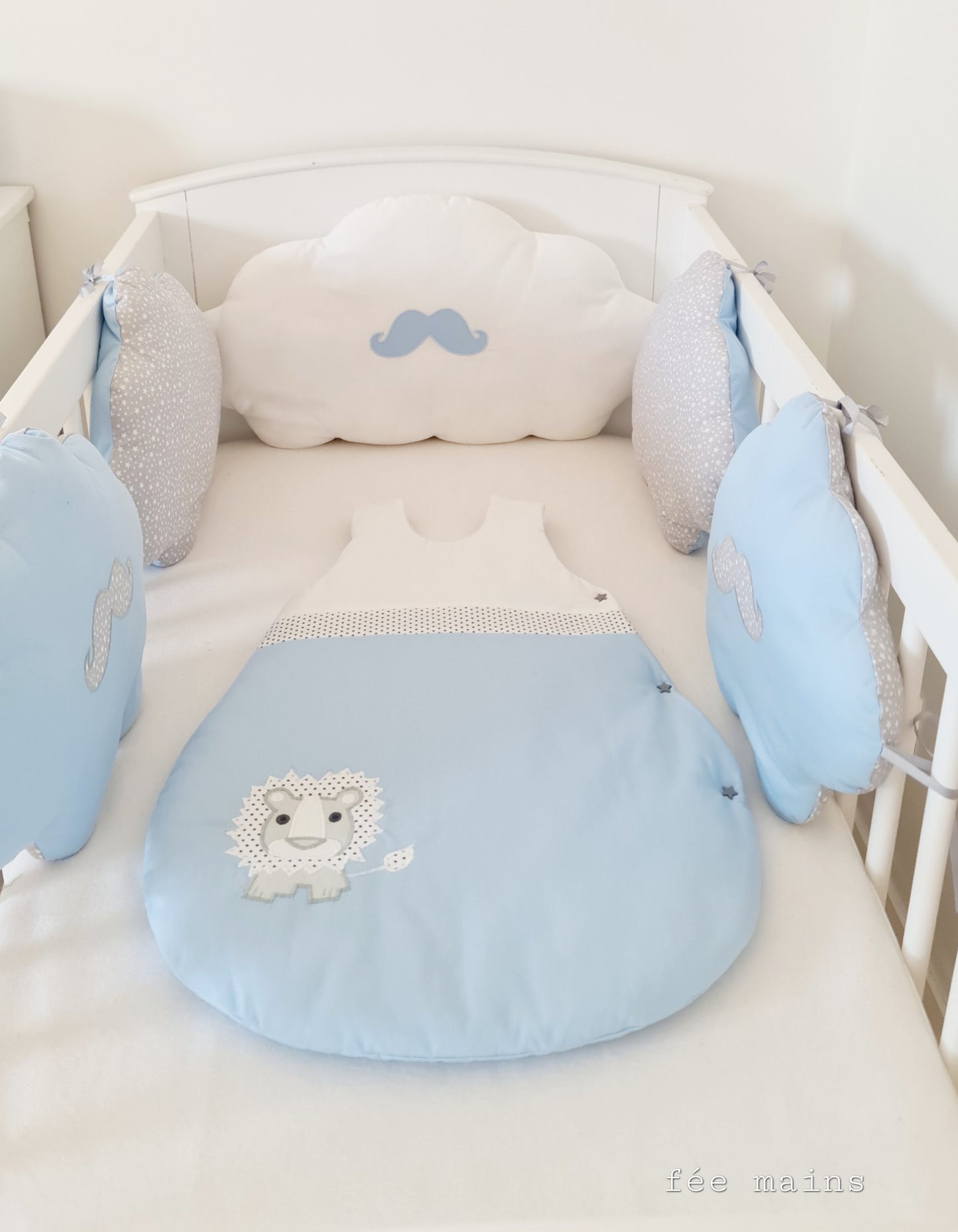 Ensemble complet ciel Étoilé pour bébé: Douceur et charme artisanal Français "Petits prix"