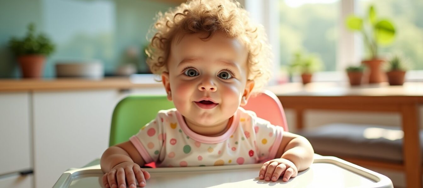 À quel âge installer bébé dans sa chaise haute : le bon moment et les indicateurs sûrs à observer