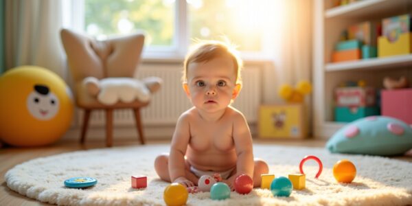Jeux pour bébé de 8 mois : 9 jouets essentiels pour stimuler l'éveil et la motricité