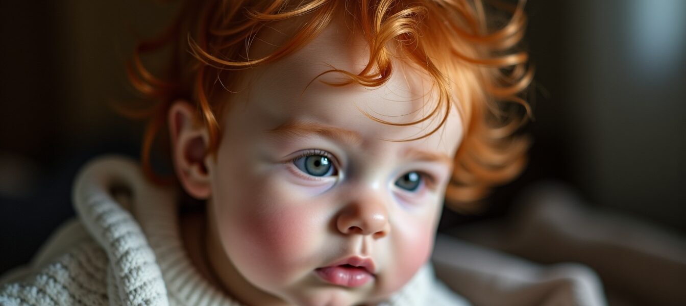 Bébé aux cheveux roux : comment prédire si cette couleur magnifique va durer ?