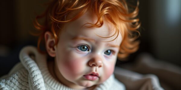 Bébé aux cheveux roux : comment prédire si cette couleur magnifique va durer ?