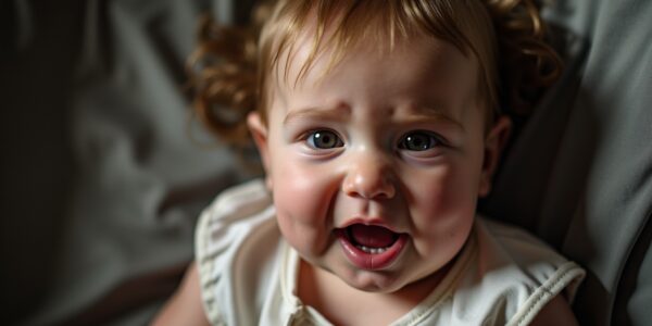 Bébé crache et fait des bulles : faut-il s'alarmer ?