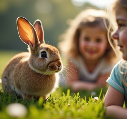 L'incroyable aventure du lapin de Pâques : une histoire magique expliquée aux enfants