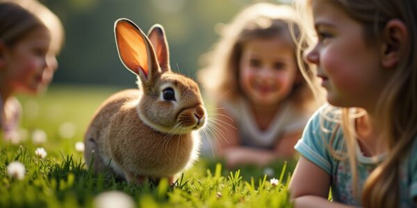 L'incroyable aventure du lapin de Pâques : une histoire magique expliquée aux enfants