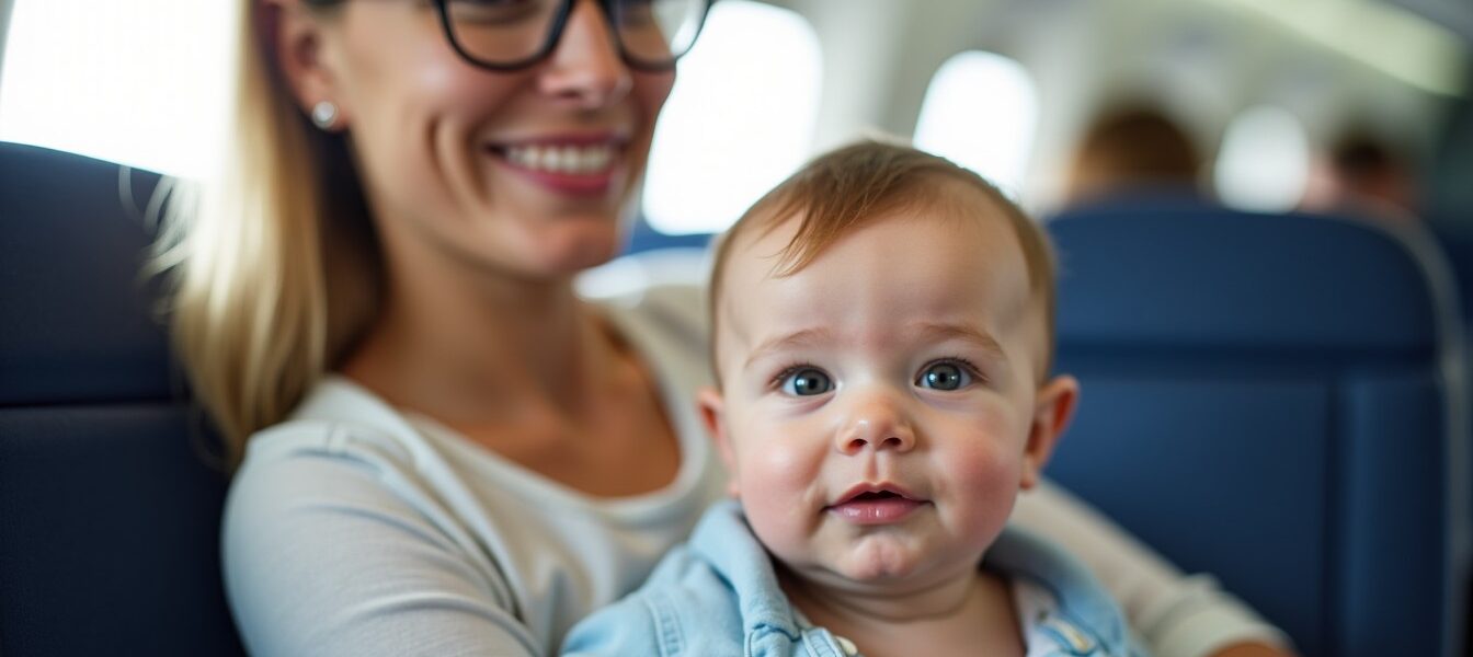 Astuces essentielles pour voyager en avion sereinement avec votre bébé