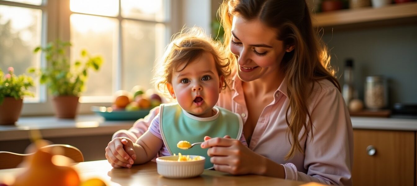 Guide pratique pour bien alimenter un bébé d’un an