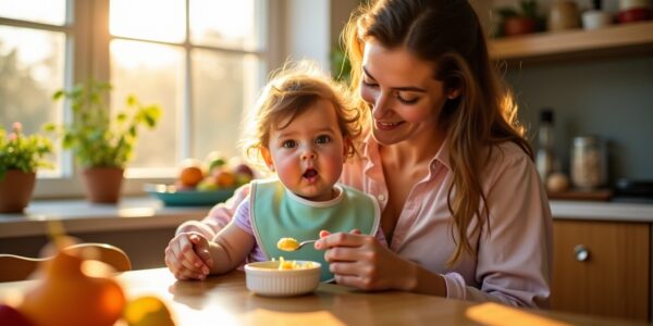 Guide pratique pour bien alimenter un bébé d’un an