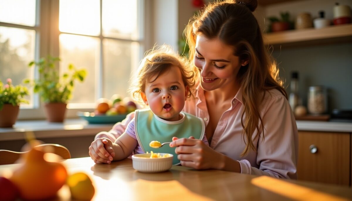 Guide pratique pour bien alimenter un bébé d’un an