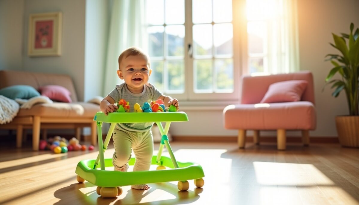 Chicco Walky Talky Green Wave : le trotteur parfait pour accompagner les premiers pas de votre bébé ?