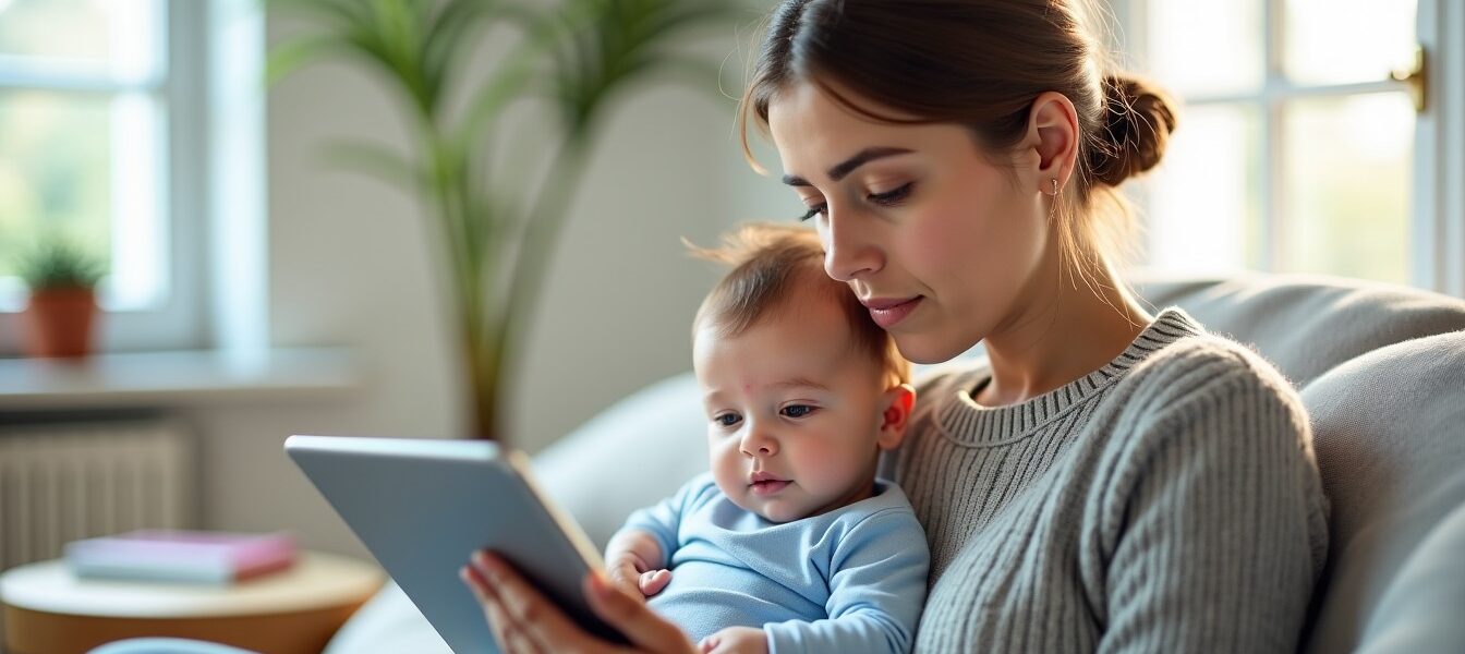 Consultation pédiatrique en ligne : quels troubles de santé de bébé peuvent être diagnostiqués et suivis à distance ?