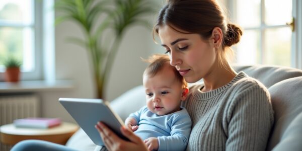 Consultation pédiatrique en ligne : quels troubles de santé de bébé peuvent être diagnostiqués et suivis à distance ?