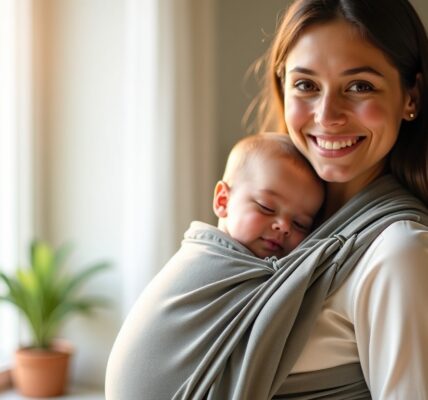Je Porte Mon Bébé Basic Tattoo : L’écharpe de portage alliant confort et douceur pour des moments précieux avec votre bébé