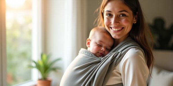 Je Porte Mon Bébé Basic Tattoo : L’écharpe de portage alliant confort et douceur pour des moments précieux avec votre bébé