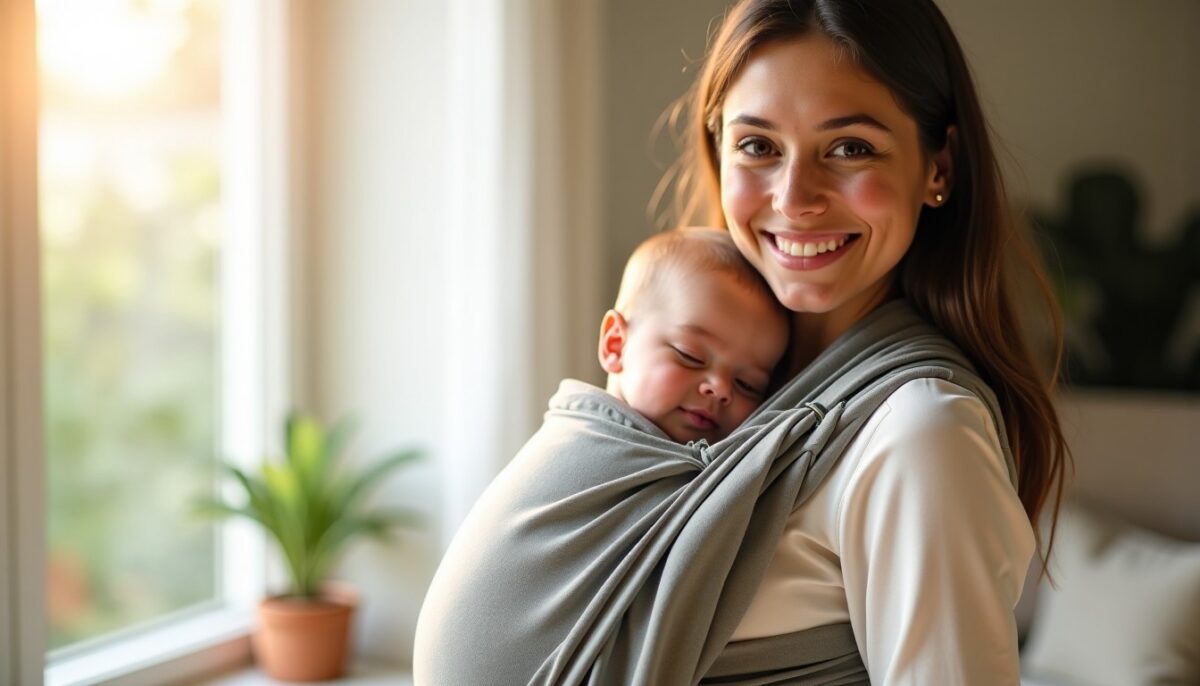 Je Porte Mon Bébé Basic Tattoo : L’écharpe de portage alliant confort et douceur pour des moments précieux avec votre bébé