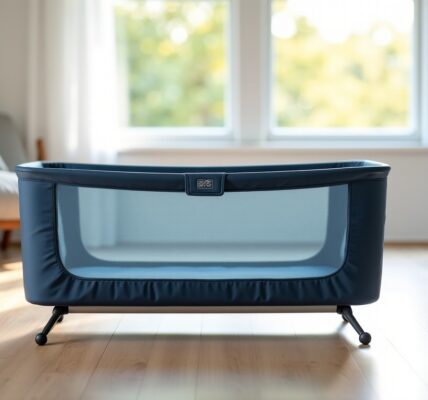 BabyBjörn Light Baleine Bleu : l'excellence du lit parapluie alliant légèreté et design
