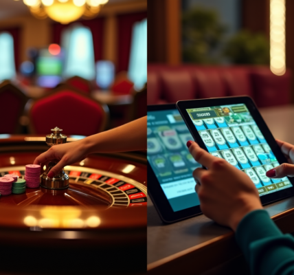 Casinos physiques contre casinos en ligne : accessibilité, coûts et expérience
