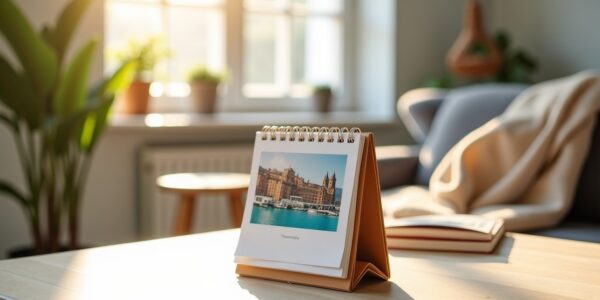 Calendrier photo : astuces pour métamorphoser vos souvenirs numériques en une déco durable et unique